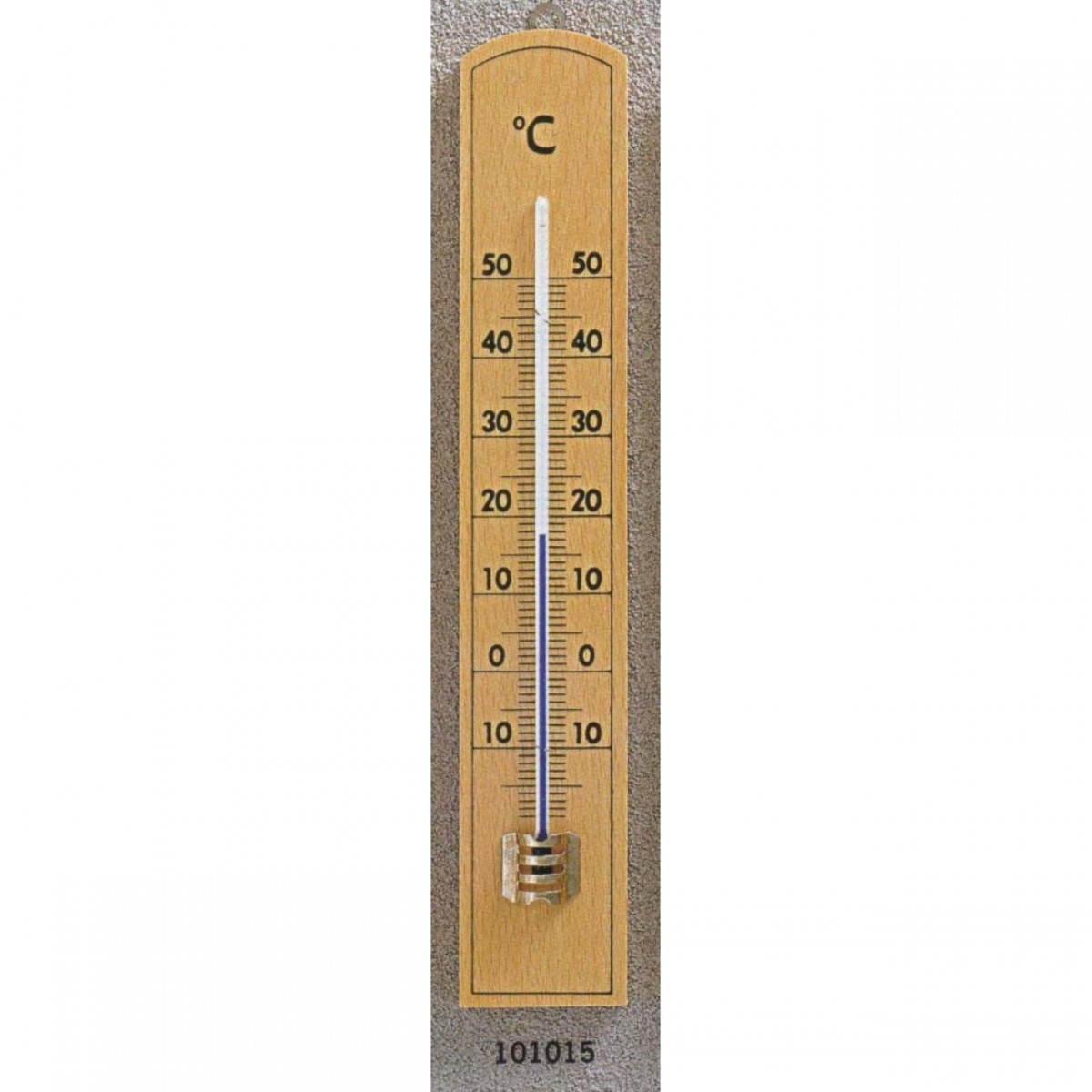 Thermomètre d'intérieur en bois de 215 mm - Thermomètre d'intérieur  traditionnel idéal pour la maison, le bureau, la crèche, la serre, l'abri  de