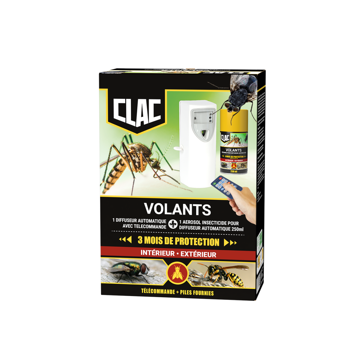 Lot diffuseur élestrique + insecticides volants 250 ml Lot diffuseur élestrique + insecticides volants 250 ml