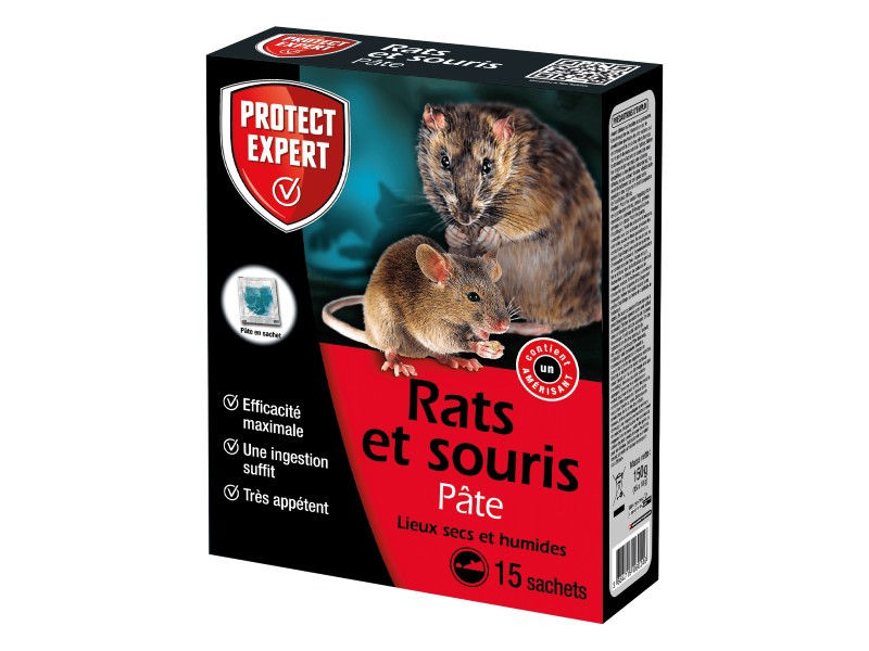 PROTECT EXPERT Ultrason Rats & Souris, Répulsif Anti Rats et Souris, sans  Accoutumance, Repousse jusqu'à 150 m2