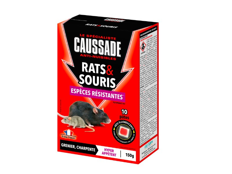 Raticide FRAP, Pâte Souris et Rats, tous lieux sachet de 150 gr