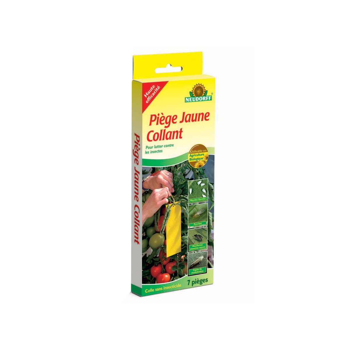 7 pièges à insectes collant jaune 7 pièges à insectes collant jaune