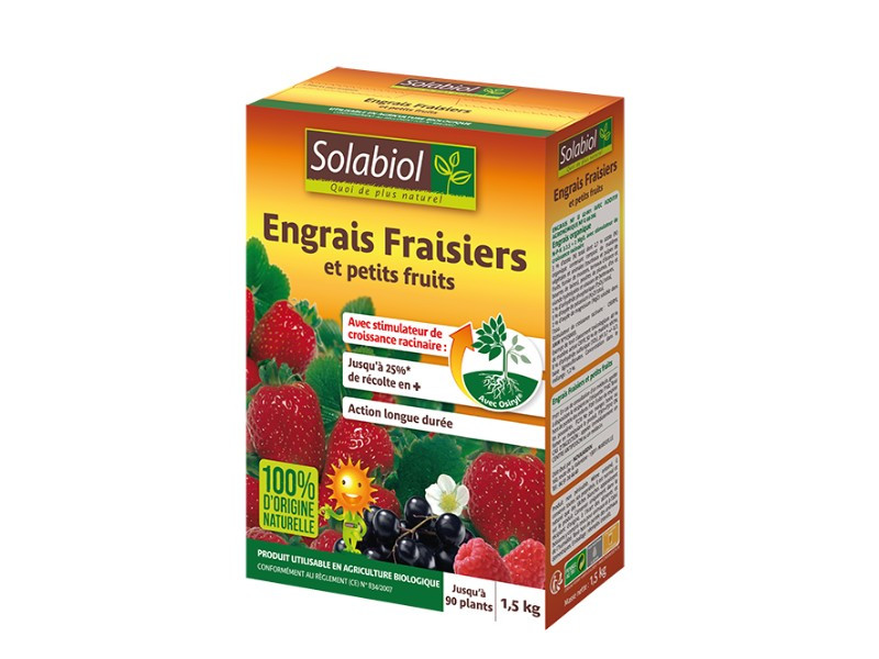 Engrais fraisiers 1.5 Kg Engrais fraisiers 1.5 Kg